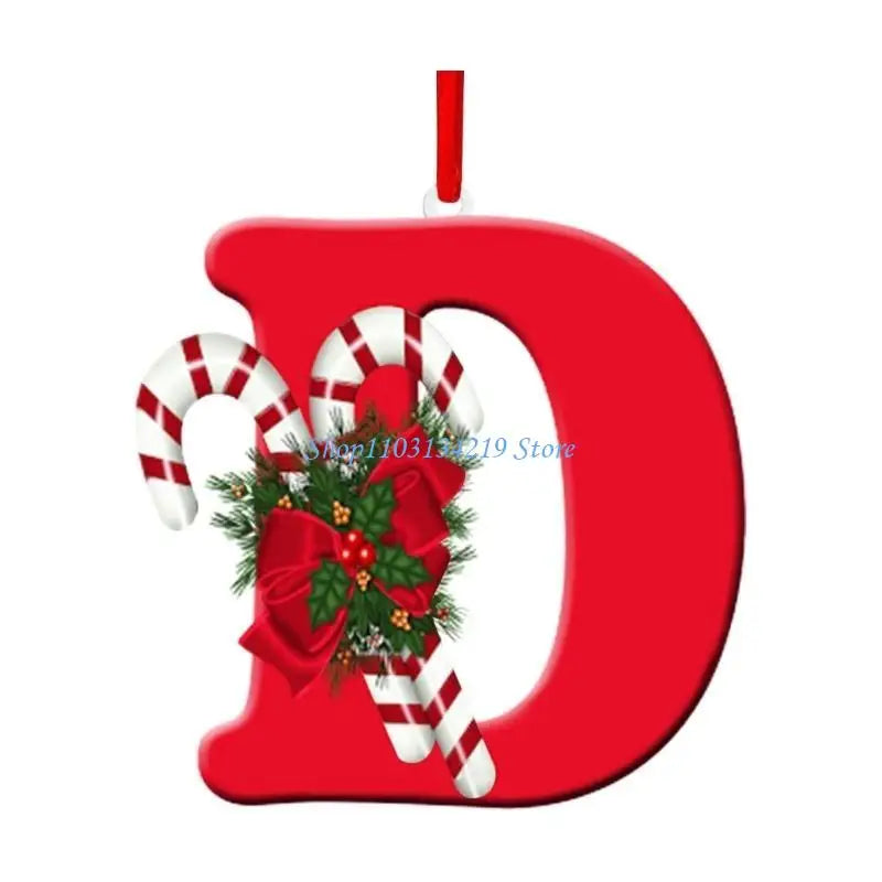 Personalized Initial Christmas Ornaments