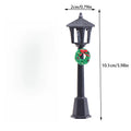 Mini Christmas Village Street Lamps