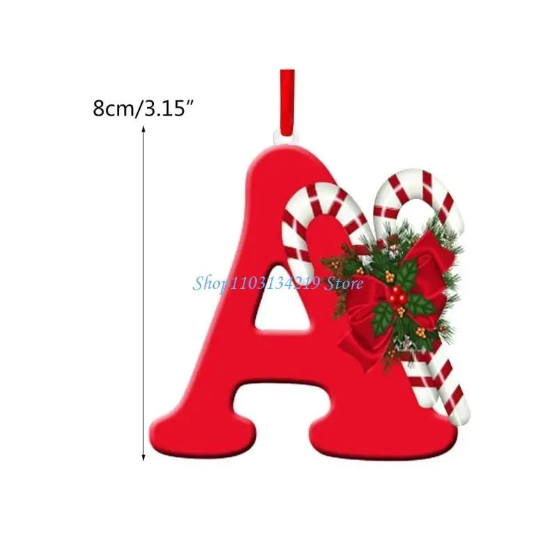 Personalized Initial Christmas Ornaments