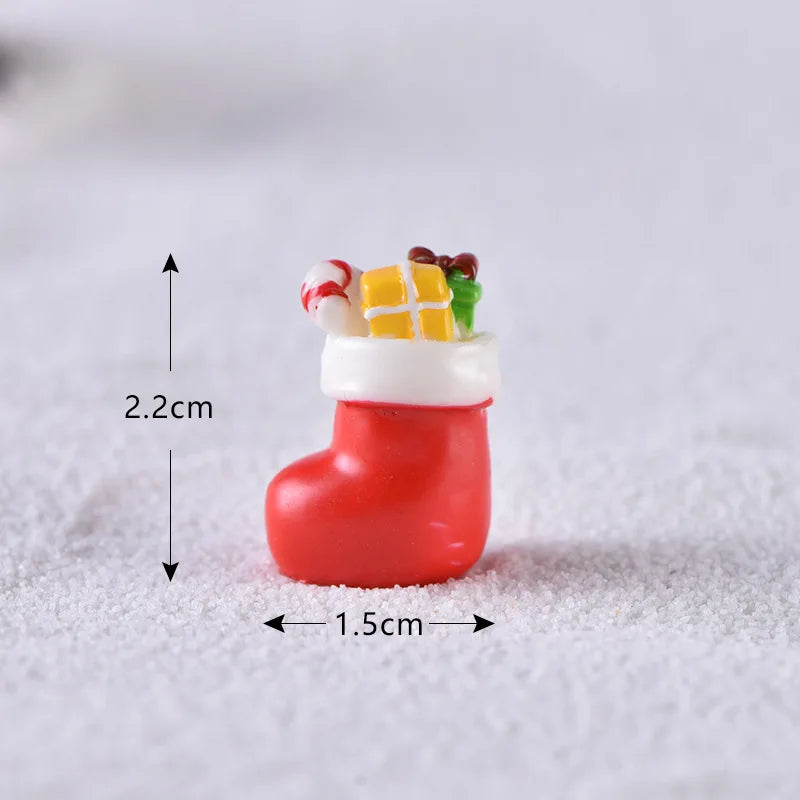 Mini Christmas Figurine Ornaments