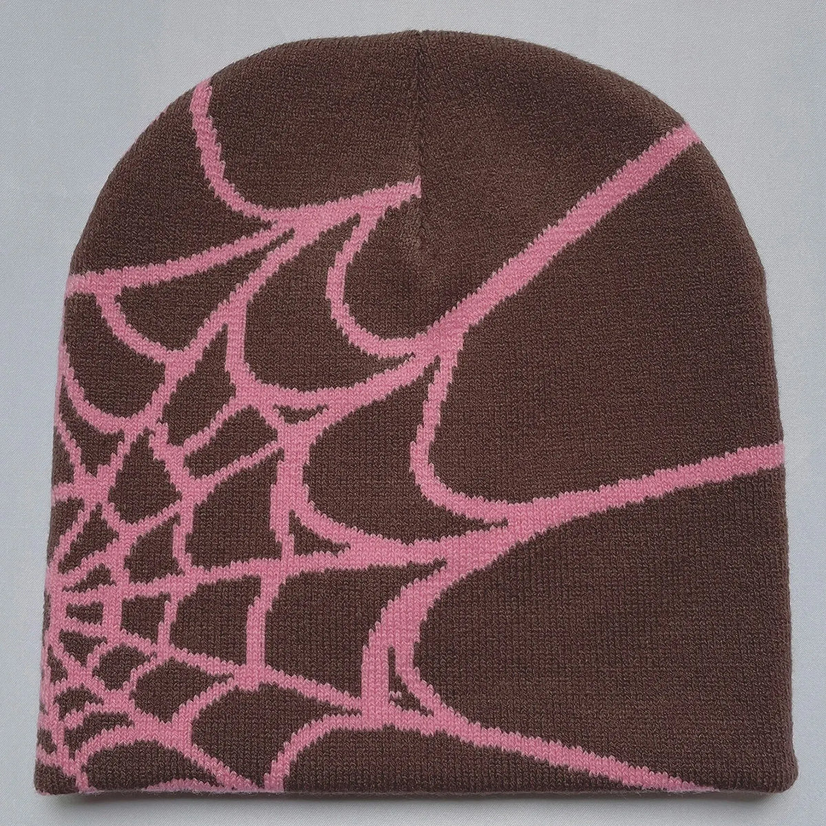 Unisex Spider Web Knit Beanie