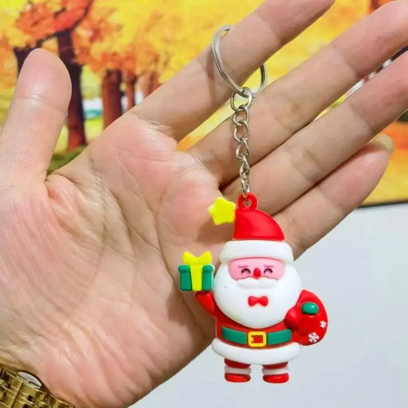 Christmas Silicone Keychain Charms