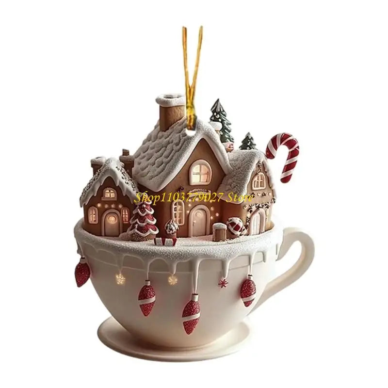 Acrylic Christmas Ornament Set
